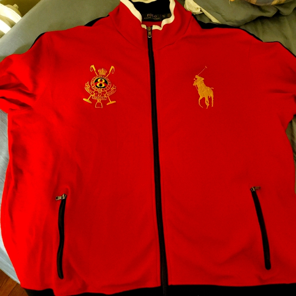POLO BIG PONY TRACK JACKET